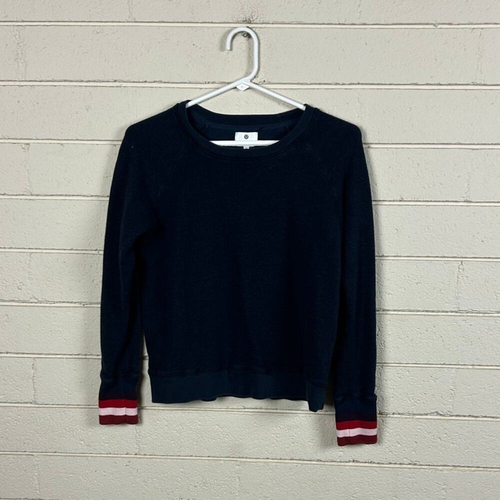 Anthropologie Sundry Blue Pullover Sweatshirt size 1